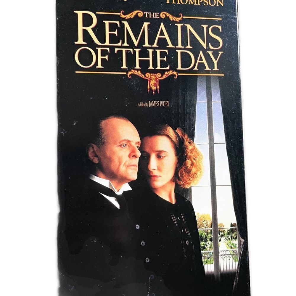Vintage The Remains of the Day VHS Tape
